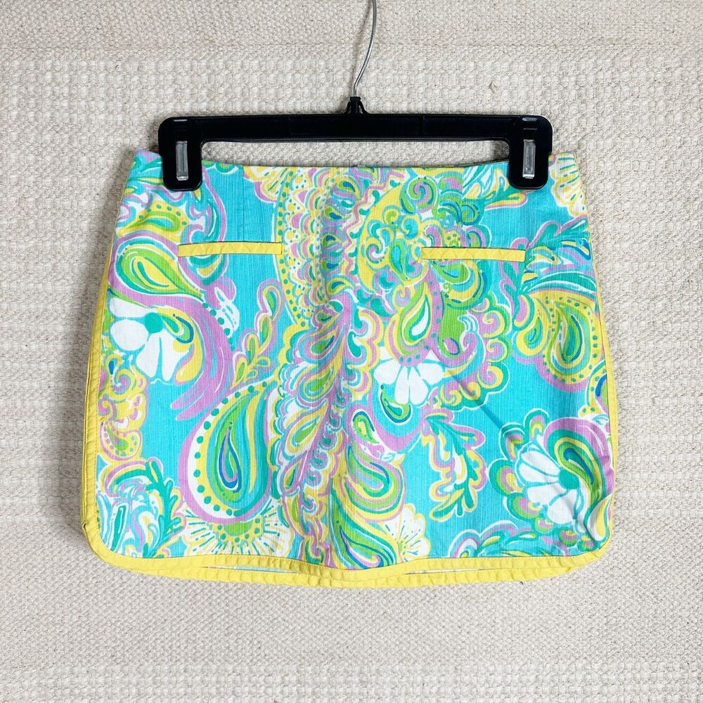 LILLY PULITZER shorely blue Double Trouble Tierney skort 00